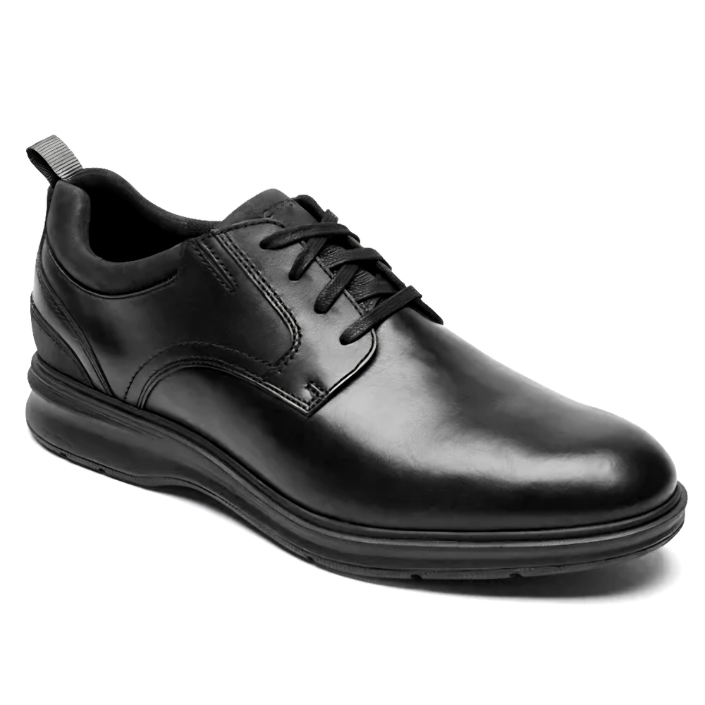 Rockport Dress Shoes Size 11.5 Rockport Total Motion Black Leather Lace Up Shoes